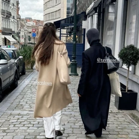 Loro Piana 100% Cashmere dark grey/off black balaclava - Picture 6 of 9